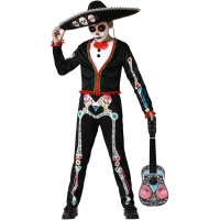 Costumi da scheletro da Catrina messicana per bambini