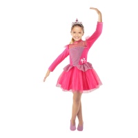 Costume da Barbie Ballerina a maniche lunghe per bambine