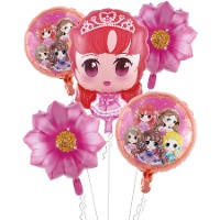 Mazzo di principessa magica rosa - 5 pezzi