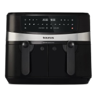 Friggitrice ad aria doppia da 9 L (4,5 L + 4,5 L) - Taurus Air Fry Digital Duo