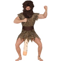 Costume da cavernicolo con pene per uomo