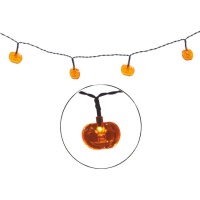 Ghirlanda di zucca con 10 LED