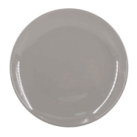 Piatto grigio di 19 cm