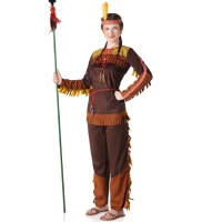 Costume da indiano Arapahoe con pantaloni per donna