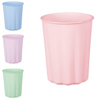 Bicchieri ondulati riutilizzabili da 220 ml - 4 pezzi