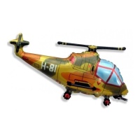Palloncino elicottero militare 96 x 57 cm - festa Conver