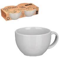 Tazza da 480 ml colore uniforme - 4 pezzi