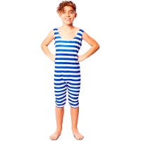 Costume da bagnante blu per bambino