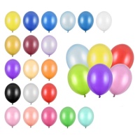 Palloncini in lattice metallizzati da 30 cm - PartyDeco - 100 pz.