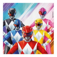 Tovaglioli Power Rangers 16,5 cm - 20 pezzi