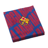 Tovaglioli ufficiali del FC Barcelona - 12 pezzi