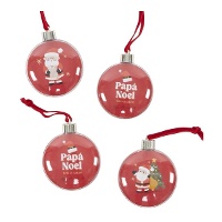 Palla portafoto di Babbo Natale - 1 unità