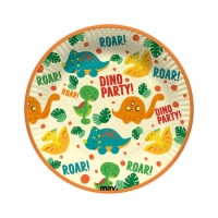 Piatti Dino party 18 cm - 8 pz.