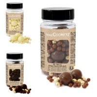 Perle di cioccolato e zucchero - Scrapcooking - 50 g
