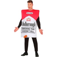 Costume da pacchetto di sigarette per adulti