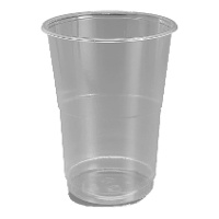 Bicchieri in plastica trasparente da 500 ml - 15 pezzi