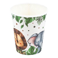 Bicchieri Vintage con Animali - 8 pezzi