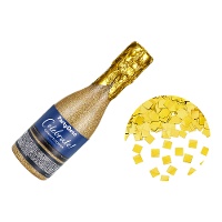 Cannone di coriandoli a Bottiglia di Champagne 20,5 cm