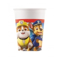 Tazze di cartone Paw Patrol Canine Patrol 200 ml - 8 pz.