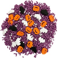 Sprinkles di zucche e pipistrelli 100 g
