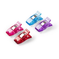 Pinzette per tessuti colorati da 2,6 cm - Prym - 12 unità