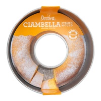 Stampo ciambella in acciaio da 28 x 7,5 cm - Decora