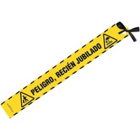 Fascia Danger appena ritirata 150 x 10 cm