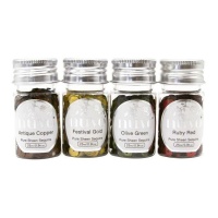 Confezione di lustrini metallici da 25 ml - 4 pezzi