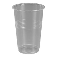 Bicchieri di plastica trasparente da 1 L - 15 pezzi