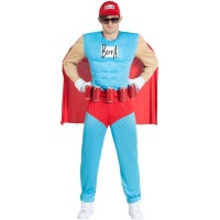 Costume da supereroe della birra per adulti