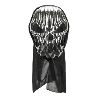 Maschera di scheletro assassino spettrale