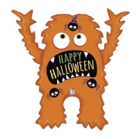 Palloncino mostro Happy Halloween da 58 x 65 cm - Grabo