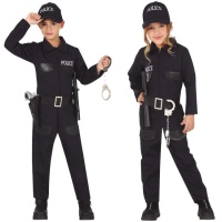 Costume da poliziotto con berretto per bambini