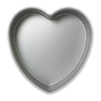 36,5 x 7,5 cm Stampo a cuore in alluminio - PME