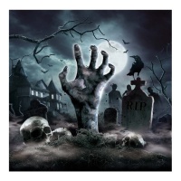 Tovaglioli da Zombie 16,5 x 16,5 cm - 12 unità