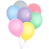 Palloncini in lattice pastello assortiti da 30 cm - 10 pezzi