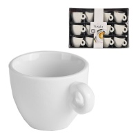 Tazza da caffè in porcellana da 90 ml - 12 pezzi