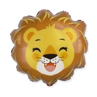Pallone divertente con leone 59 x 58 cm - Conver Party