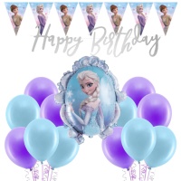 Confezione di decorazioni per feste Frozen - 23 pezzi