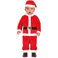 Costume da Babbo Natale con cappello e cintura per bambino