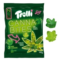 Gomme con estratto di canapa - Trolli Cannabites - 150 grammi