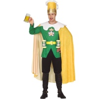 Costume da re della birra per uomo