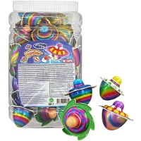 Trottola di gommosa ripiena di gelatina da 10 gr - 50 unità