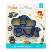 Tagliapasta pirata 9 x 7 cm - Decora - 1 unità