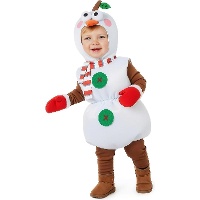 Costume da pupazzo di neve per bebè