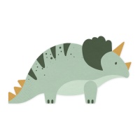 Tovaglioli Triceratopo 18 x 10 cm - 12 unità
