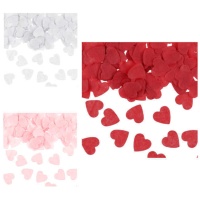 Coriandoli a forma di cuore in carta da 15 gr - 1 unità