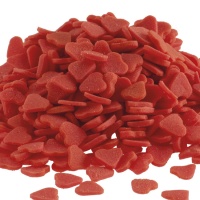 Sprinkles cuori rossi da 1 kg - Dekora
