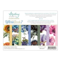 Kit di carte per scrapbooking Flora book 7 - Mintay Papers - 24 fogli