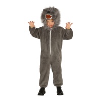 Costume lupo feroce infantile